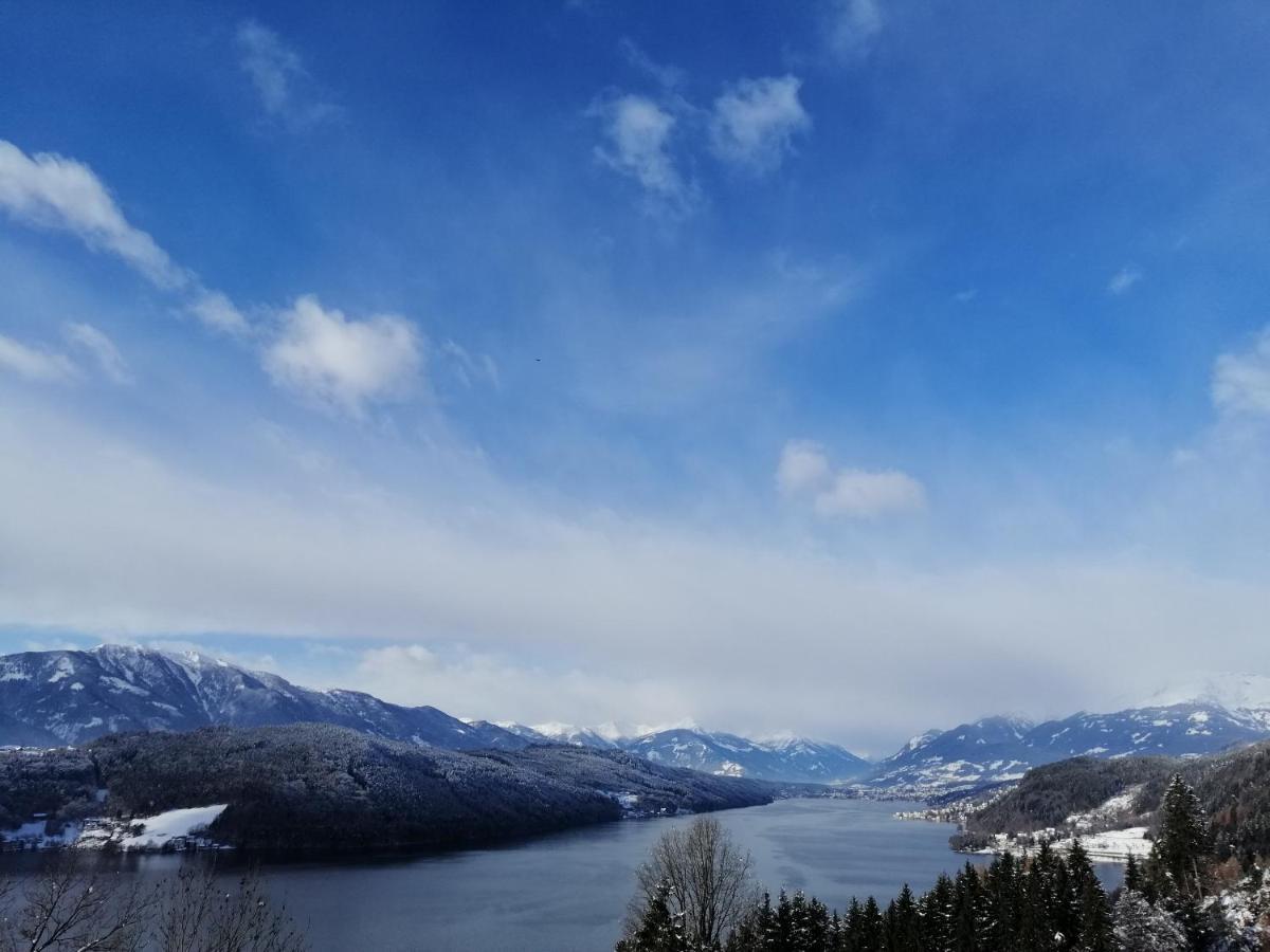 Fewo Fabiella Mit Balkon Millstatt Bagian luar foto
